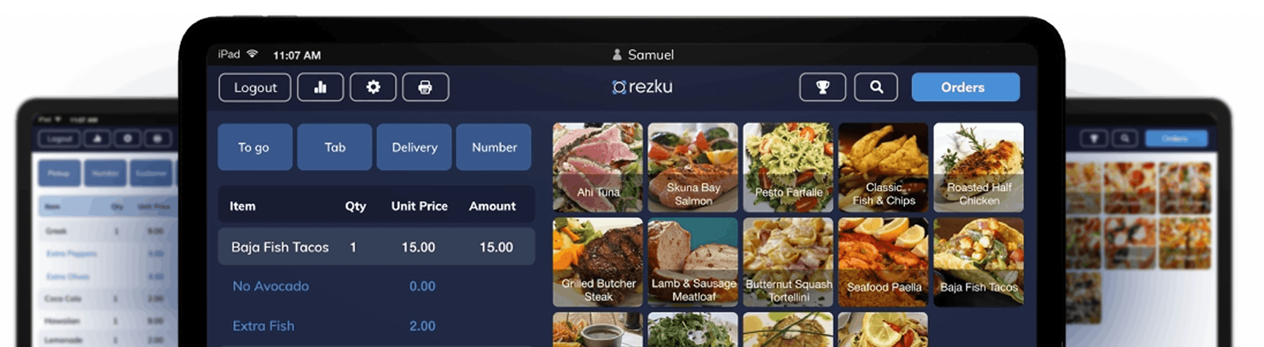 rezku food and beverage pos