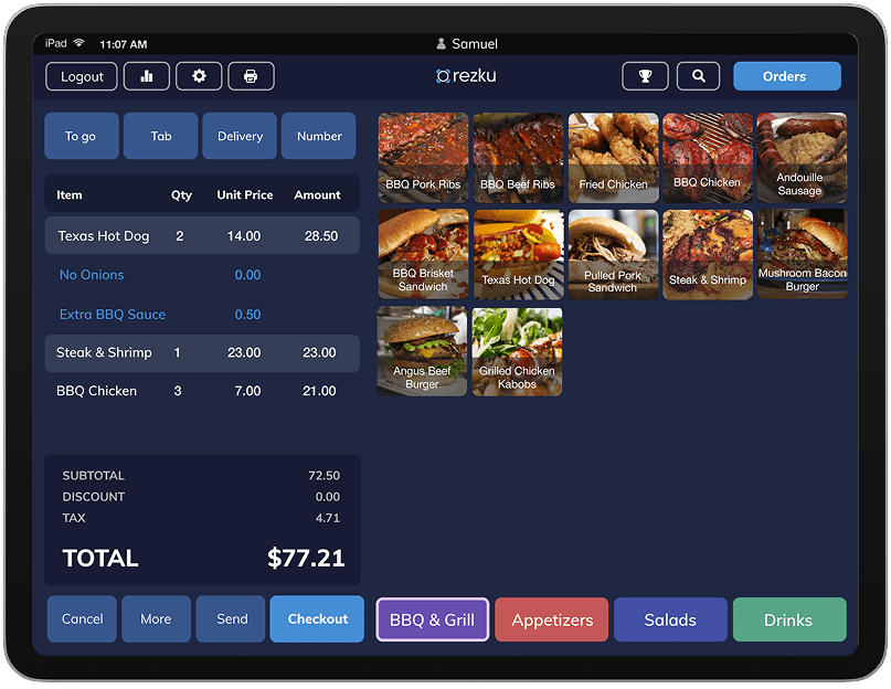 Point of sale