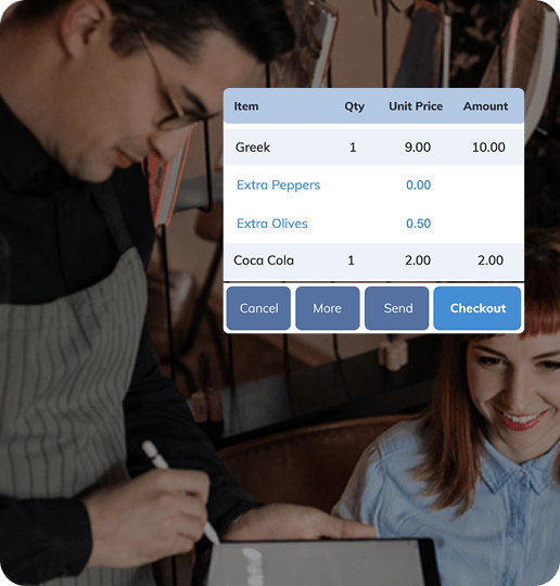 Tableside mobile POS