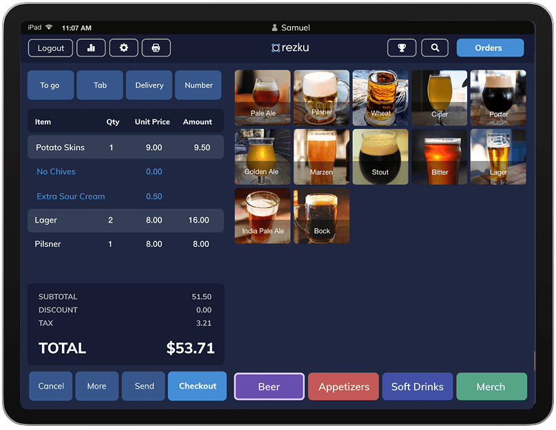 Point of sale
