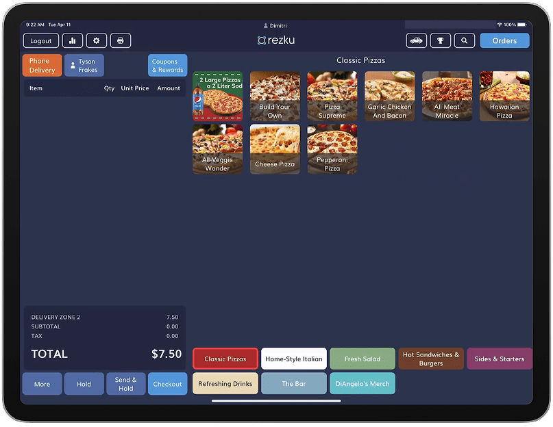 Point of sale